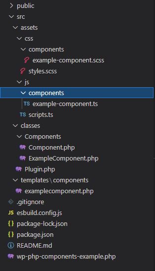 Reusable components folder structure